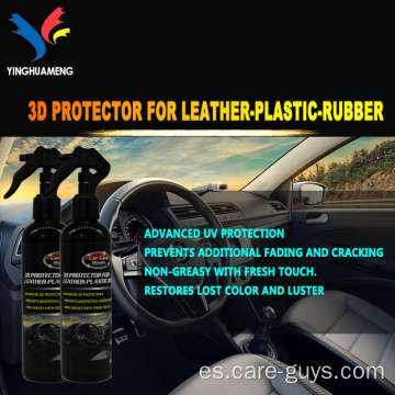 Limpieza de cuero de automóvil Spray Protector Dashboard Cleaning